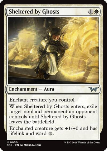 Sheltered by Ghosts (Duskmourn: House of Horror) Near Mint