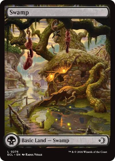 Swamp (0276) (Lorwyn Eclipsed) Near Mint Foil