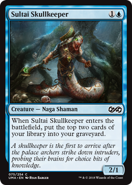 Sultai Skullkeeper (Ultimate Masters) Near Mint Foil