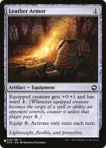 Leather Armor (The List) Near Mint