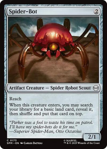 Spider-Bot (Marvel's Spider-Man) Near Mint Foil