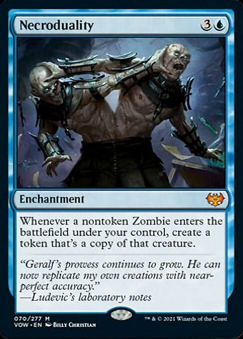 Necroduality (Innistrad: Crimson Vow) Near Mint Foil