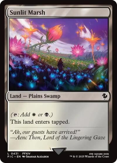 Sunlit Marsh (Commander: FINAL FANTASY) Near Mint
