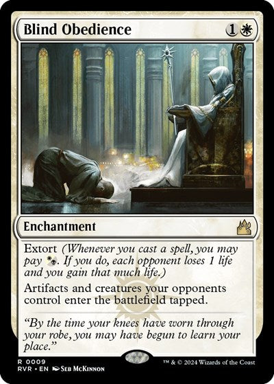 Blind Obedience (Ravnica Remastered) Near Mint Foil