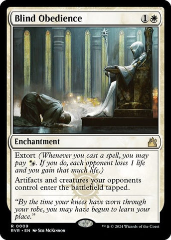 Blind Obedience (Ravnica Remastered) Near Mint Foil
