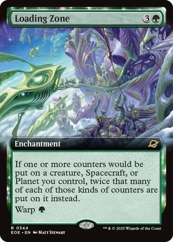Loading Zone (Extended Art) (Edge of Eternities) Near Mint Foil