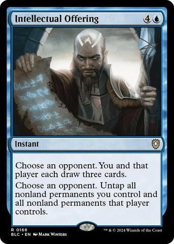 Intellectual Offering (Commander: Bloomburrow) Near Mint