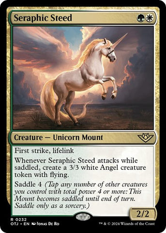 Seraphic Steed (Outlaws of Thunder Junction) Near Mint