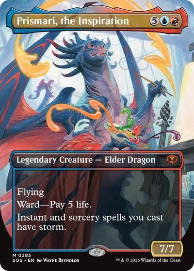 Prismari, the Inspiration (Borderless) (Secrets of Strixhaven) Near Mint