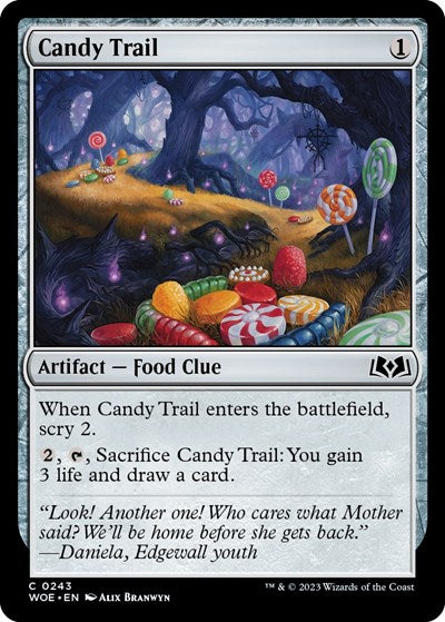 Candy Trail (Wilds of Eldraine) Near Mint Foil
