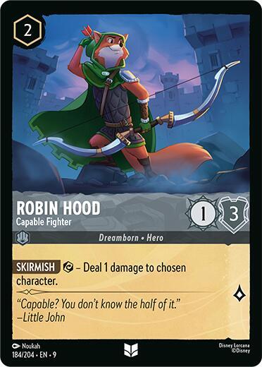 Robin Hood - Capable Fighter (Fabled) Near Mint Cold Foil