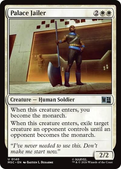 Palace Jailer (Commander: Marvel Super Heroes) Near Mint
