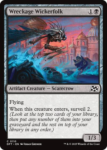 Wreckage Wickerfolk (Aetherdrift) Near Mint Foil