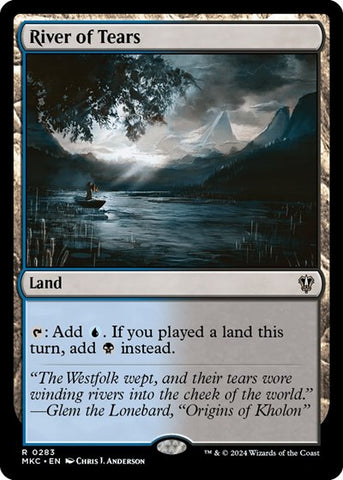 River of Tears (Commander: Murders at Karlov Manor) Near Mint
