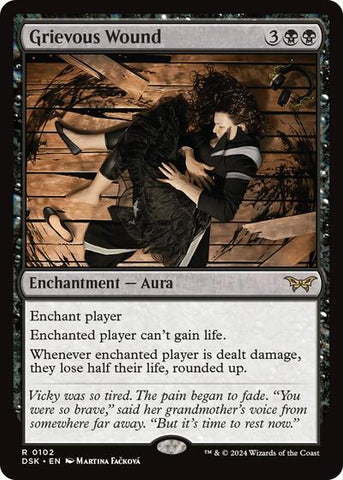 Grievous Wound (Duskmourn: House of Horror) Near Mint Foil