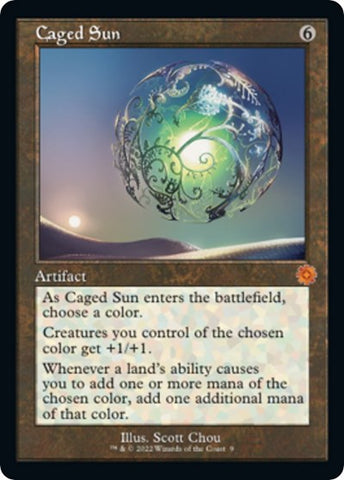 Caged Sun (The Brothers' War: Retro Frame Artifacts) Light Play