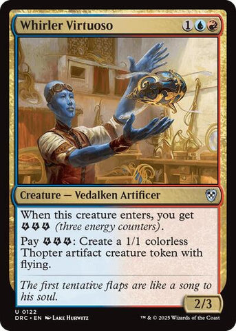 Whirler Virtuoso (Commander: Aetherdrift) Near Mint