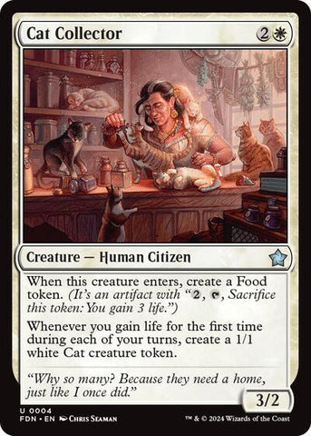 Cat Collector (Foundations) Near Mint