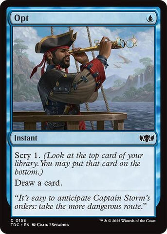 Opt (Commander: Tarkir: Dragonstorm) Near Mint