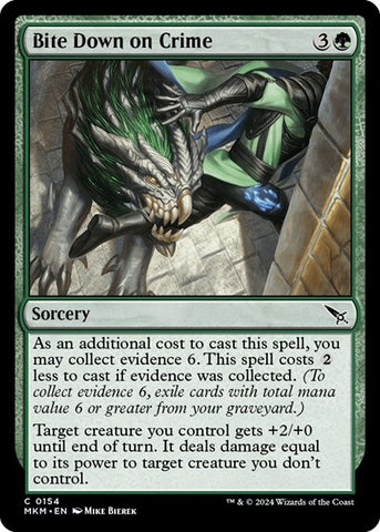 Bite Down on Crime (Murders at Karlov Manor) Near Mint Foil