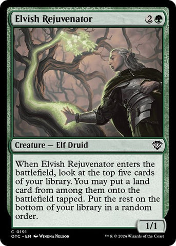 Elvish Rejuvenator (Commander: Outlaws of Thunder Junction) Near Mint