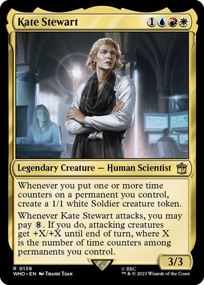 Kate Stewart (Universes Beyond: Doctor Who) Near Mint