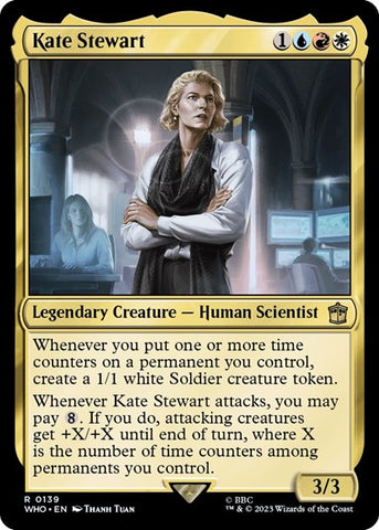 Kate Stewart (Universes Beyond: Doctor Who) Near Mint