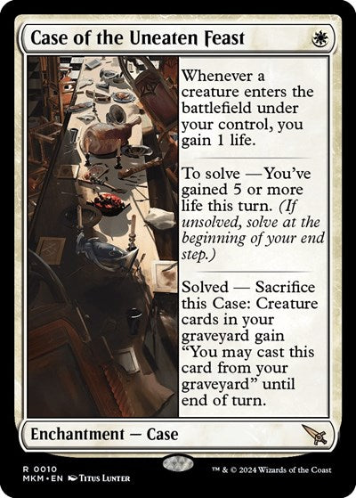 Case of the Uneaten Feast (Murders at Karlov Manor) Near Mint Foil
