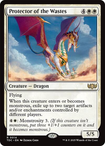 Protector of the Wastes (Commander: Tarkir: Dragonstorm) Near Mint