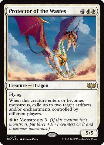 Protector of the Wastes (Commander: Tarkir: Dragonstorm) Near Mint
