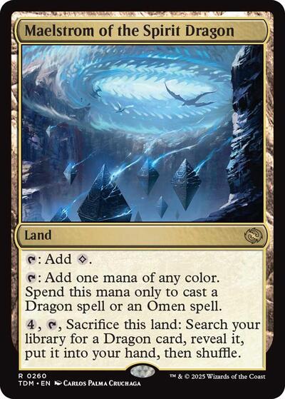 Maelstrom of the Spirit Dragon (Tarkir: Dragonstorm) Near Mint