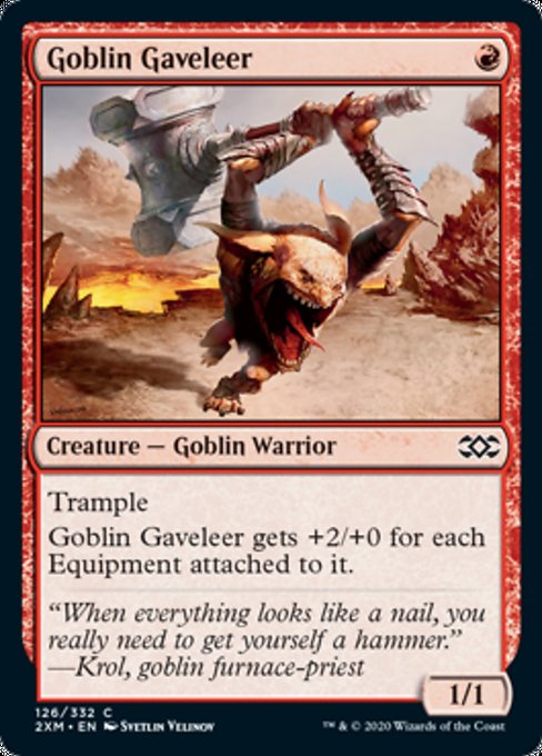 Goblin Gaveleer (Double Masters) Near Mint