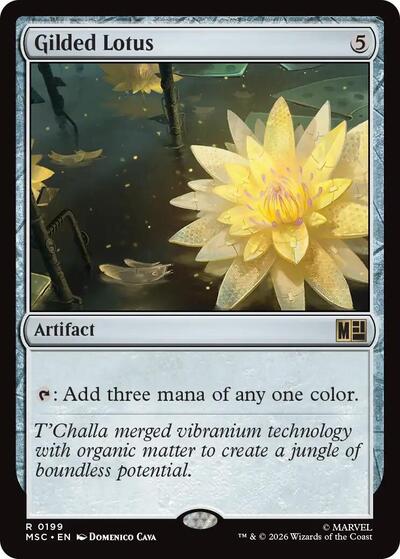 Gilded Lotus (Surge Foil) (Commander: Marvel Super Heroes) Near Mint Foil