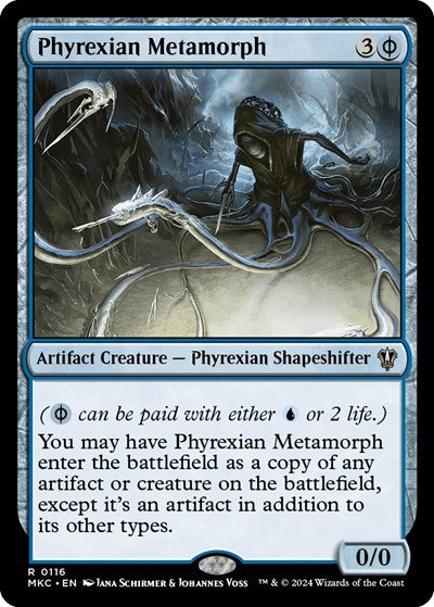 Phyrexian Metamorph (Commander: Murders at Karlov Manor) Near Mint