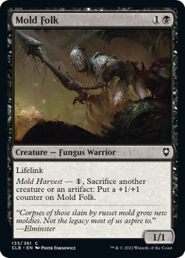 Mold Folk (Commander Legends: Battle for Baldur's Gate) Near Mint Foil