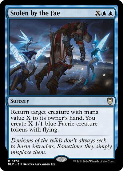 Stolen by the Fae (Commander: Bloomburrow) Near Mint