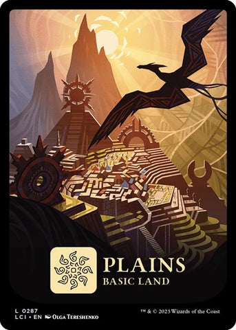 Plains (0287) (The Lost Caverns of Ixalan) Near Mint Foil