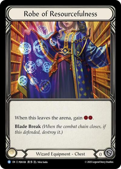 Robe Of Resourcefulness (Compendium of Rathe) Near Mint Cold Foil