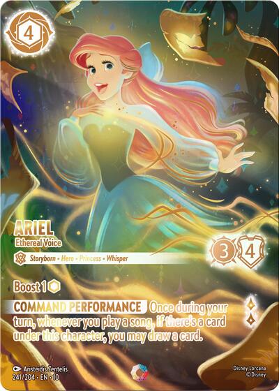 Ariel - Ethereal Voice (Iconic) (Whispers in the Well) Near Mint Holofoil