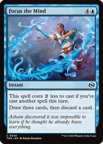 Focus the Mind (Tarkir: Dragonstorm) Near Mint Foil