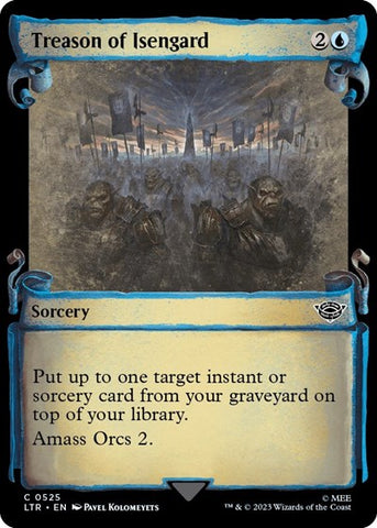 Treason of Isengard (Showcase Scrolls) (Universes Beyond: The Lord of the Rings: Tales of Middle-earth) Near Mint Foil