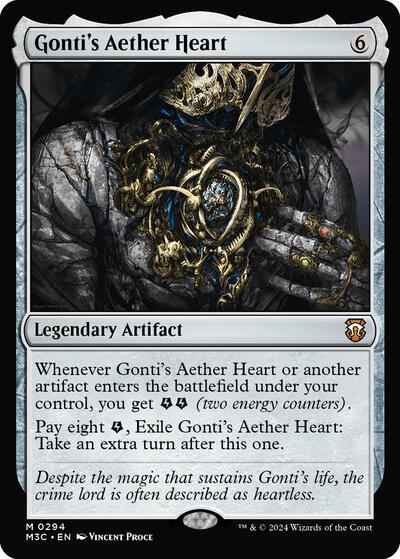 Gonti's Aether Heart (Commander: Modern Horizons 3) Near Mint