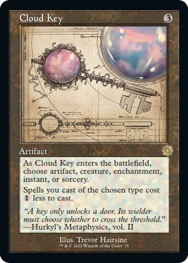 Cloud Key (Schematic) (The Brothers' War: Retro Frame Artifacts) Near Mint