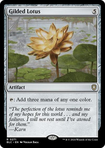 Gilded Lotus (Commander: Bloomburrow) Near Mint