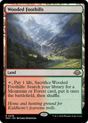 Wooded Foothills (Modern Horizons 3) Near Mint Foil