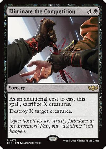 Eliminate the Competition (Commander: Tarkir: Dragonstorm) Near Mint