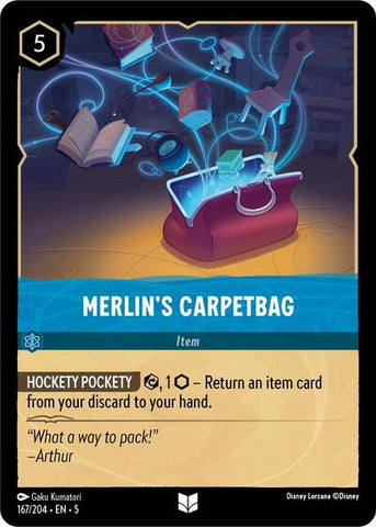 Merlin's Carpetbag (Shimmering Skies) Near Mint