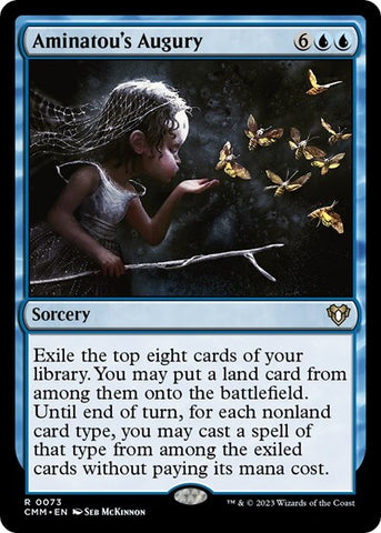 Aminatou's Augury (Commander Masters) Near Mint