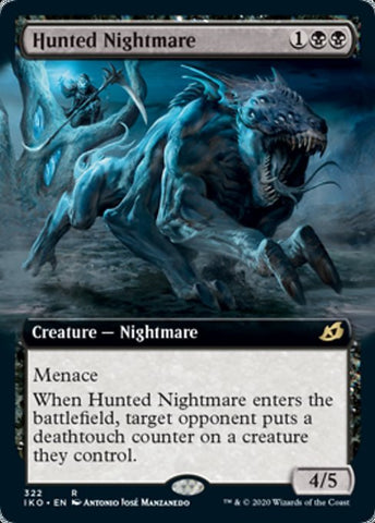Hunted Nightmare (Extended Art) (Ikoria: Lair of Behemoths) Near Mint