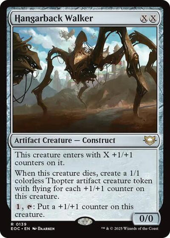 Hangarback Walker (Commander: Edge of Eternities) Near Mint